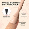 image:imageMelodySusie 2PCS Clear Blooming Gel and Top Coat Set for Nail Design Marble Watercolor UV Gel Nail Polish Spreading Effect Sheer Painting Gel Nail Art Supplies Nail Salon Manicure at Home for WomenOrganic Wheat NudeP58