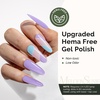image:imageMelodySusie 2PCS Clear Blooming Gel and Top Coat Set for Nail Design Marble Watercolor UV Gel Nail Polish Spreading Effect Sheer Painting Gel Nail Art Supplies Nail Salon Manicure at Home for WomenLight PurpleK0802