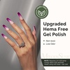 image:imageMelodySusie 2PCS Clear Blooming Gel and Top Coat Set for Nail Design Marble Watercolor UV Gel Nail Polish Spreading Effect Sheer Painting Gel Nail Art Supplies Nail Salon Manicure at Home for WomenDark Purple065