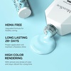 image:imageMelodySusie 2PCS Clear Blooming Gel and Top Coat Set for Nail Design Marble Watercolor UV Gel Nail Polish Spreading Effect Sheer Painting Gel Nail Art Supplies Nail Salon Manicure at Home for WomenCyan BlueK0726