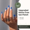 image:imageMelodySusie 2PCS Clear Blooming Gel and Top Coat Set for Nail Design Marble Watercolor UV Gel Nail Polish Spreading Effect Sheer Painting Gel Nail Art Supplies Nail Salon Manicure at Home for WomenA  Royal Blue269