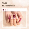 image:imageMelodySusie 2PCS Clear Blooming Gel and Top Coat Set for Nail Design Marble Watercolor UV Gel Nail Polish Spreading Effect Sheer Painting Gel Nail Art Supplies Nail Salon Manicure at Home for Women2PCS Clear Blooming Gel and Top Coat Set