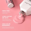 image:imageMelodySusie 2PCS Clear Blooming Gel and Top Coat Set for Nail Design Marble Watercolor UV Gel Nail Polish Spreading Effect Sheer Painting Gel Nail Art Supplies Nail Salon Manicure at Home for WomenBlush PinkK0547