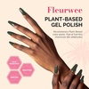 image:imageMelodySusie 2PCS Clear Blooming Gel and Top Coat Set for Nail Design Marble Watercolor UV Gel Nail Polish Spreading Effect Sheer Painting Gel Nail Art Supplies Nail Salon Manicure at Home for WomenDark Olive GreenP08