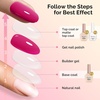 image:imageMelodySusie 2PCS Nail Dehydrator and Primer Professional Natural Hema Free and Acid Free PrimerDehydrator for Acrylic Powder and Gel Nail PolishFast Dry 15MLTop Coat Base Coat Matte Top Coat Set