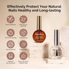 image:imageMelodySusie 2PCS Nail Dehydrator and Primer Professional Natural Hema Free and Acid Free PrimerDehydrator for Acrylic Powder and Gel Nail PolishFast Dry 15MLNail Dehydrator and Primer Set