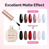 image:imageMelodySusie 2PCS Nail Foil Glue Gel and 2PCS Stamping Plates 15ML Soak Off LEDLUV Foil Transfer Adhesive for Nail Art Professional Strong Sticky Base for Nail Foils amp Stickersclear 2pcs Top Coat