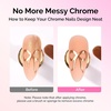image:imageMelodySusie 2PCS Nail Foil Glue Gel and 2PCS Stamping Plates 15ML Soak Off LEDLUV Foil Transfer Adhesive for Nail Art Professional Strong Sticky Base for Nail Foils amp Stickersclear 2pcs Top Coat