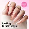 image:imageMelodySusie 2PCS Nail Foil Glue Gel and 2PCS Stamping Plates 15ML Soak Off LEDLUV Foil Transfer Adhesive for Nail Art Professional Strong Sticky Base for Nail Foils amp Stickersclear 2pcs Top Coat