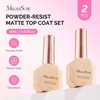 image:imageMelodySusie 2PCS Nail Foil Glue Gel and 2PCS Stamping Plates 15ML Soak Off LEDLUV Foil Transfer Adhesive for Nail Art Professional Strong Sticky Base for Nail Foils amp Stickersclear 2pcs Top Coat
