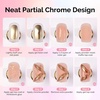 image:imageMelodySusie 2PCS Nail Foil Glue Gel and 2PCS Stamping Plates 15ML Soak Off LEDLUV Foil Transfer Adhesive for Nail Art Professional Strong Sticky Base for Nail Foils amp Stickersclear Top Coat
