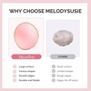 image:imageMelodySusie 2PCS Square Shape Resin Nail Art Palette Set with Stainless Steel Mixing Stick Professional Color Mixing Board for Gel Polish Acrylics Pigment Blending Salon and DIY Makeup ToolPink