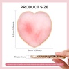 image:imageMelodySusie 2PCS Square Shape Resin Nail Art Palette Set with Stainless Steel Mixing Stick Professional Color Mixing Board for Gel Polish Acrylics Pigment Blending Salon and DIY Makeup ToolPink
