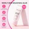 image:imageMelodySusie 2PCS Super Strong Nail Glue Semi Solid Nail Glue Press On Nails Quick Drying No UV Lamp Needed Long Lasting Nail Glues DIY Home Salon Manicure 15ml15ML