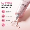 image:imageMelodySusie 2PCS Super Strong Nail Glue Semi Solid Nail Glue Press On Nails Quick Drying No UV Lamp Needed Long Lasting Nail Glues DIY Home Salon Manicure 15ml20ML15ML