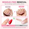 image:imageMelodySusie 2PCS Super Strong Nail Glue Semi Solid Nail Glue Press On Nails Quick Drying No UV Lamp Needed Long Lasting Nail Glues DIY Home Salon Manicure 15ml20ML15ML