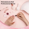 image:imageMelodySusie 2Pcs Chrome Nail Powder for Gel NailsMetallic Mirror Effect Pigment Stylish and Technological Fine Glitter for Home DIY Salon UseMulticolor