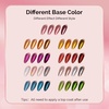 image:imageMelodySusie 2Pcs Chrome Nail Powder for Gel NailsMetallic Mirror Effect Pigment Stylish and Technological Fine Glitter for Home DIY Salon UseMulticolor