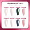 image:imageMelodySusie 2Pcs Chrome Nail Powder for Gel NailsMetallic Mirror Effect Pigment Stylish and Technological Fine Glitter for Home DIY Salon UsePearl and Aurora