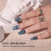image:imageMelodySusie 30PCS Semi Cured Gel Nail Strips Classic White French Works with Nail Lamp Salon Quality Long Lasting Easy to Apply and Remove Includes 2 Prep Pads Nail File and Wooden StickMidnight Horoscope