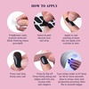 image:imageMelodySusie 30PCS Semi Cured Gel Nail Strips Classic White French Works with Nail Lamp Salon Quality Long Lasting Easy to Apply and Remove Includes 2 Prep Pads Nail File and Wooden StickMidnight Horoscope