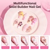 image:imageMelodySusie 3D Gel Nail Art Clear Sculpting Gel No Wipe Nail Art Gel for Molding Painting Chrome Powder amp Rhinestone Glue UVLED Cured 3D Nail Design 15g3d60g