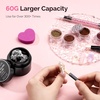image:imageMelodySusie 3D Gel Nail Art Clear Sculpting Gel No Wipe Nail Art Gel for Molding Painting Chrome Powder amp Rhinestone Glue UVLED Cured 3D Nail Design 15g3d60g set