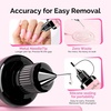 image:imageMelodySusie 3D Gel Nail Art Clear Sculpting Gel No Wipe Nail Art Gel for Molding Painting Chrome Powder amp Rhinestone Glue UVLED Cured 3D Nail Design 15g30ml15ml