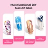 image:imageMelodySusie 3D Gel Nail Art Clear Sculpting Gel No Wipe Nail Art Gel for Molding Painting Chrome Powder amp Rhinestone Glue UVLED Cured 3D Nail Design 15g8ml2
