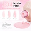 image:imageMelodySusie 3PCS 15ML Nude and Pink Base Colors Builder Gel Set for Nails Thickening Soak Off UV Extension Gel Rhinestone Glue in a Bottle for Nail Art Design Gift for Women DIY Manicure at HomeNude Pink104