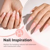 image:imageMelodySusie 3PCS 15ML Nude and Pink Base Colors Builder Gel Set for Nails Thickening Soak Off UV Extension Gel Rhinestone Glue in a Bottle for Nail Art Design Gift for Women DIY Manicure at HomeNude Pink Glitter459