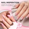 image:imageMelodySusie 3PCS 15ML Nude and Pink Base Colors Builder Gel Set for Nails Thickening Soak Off UV Extension Gel Rhinestone Glue in a Bottle for Nail Art Design Gift for Women DIY Manicure at HomeAClear Builder gel