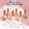 image:imageMelodySusie 3PCS 15ML Nude and Pink Base Colors Builder Gel Set for Nails Thickening Soak Off UV Extension Gel Rhinestone Glue in a Bottle for Nail Art Design Gift for Women DIY Manicure at HomeBlush Pink Builder Gel Set