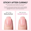 image:imageMelodySusie 3PCS 15ML Nude and Pink Base Colors Builder Gel Set for Nails Thickening Soak Off UV Extension Gel Rhinestone Glue in a Bottle for Nail Art Design Gift for Women DIY Manicure at HomeAClear Builder gel
