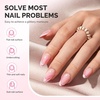 image:imageMelodySusie 3PCS 15ML Nude and Pink Base Colors Builder Gel Set for Nails Thickening Soak Off UV Extension Gel Rhinestone Glue in a Bottle for Nail Art Design Gift for Women DIY Manicure at HomeAClear Builder gel