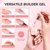 image:imageMelodySusie 3PCS 15ML Nude and Pink Base Colors Builder Gel Set for Nails Thickening Soak Off UV Extension Gel Rhinestone Glue in a Bottle for Nail Art Design Gift for Women DIY Manicure at Home012027104