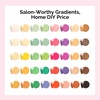 image:imageMelodySusie 40 Colors Nail Powder Pigment Kit  Long Lasting for Easy Gradient Ombre Nail ArtProfessional DIY Manicure Supplies for Beginners Home Salon Use40 Color