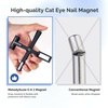 image:imageMelodySusie 5 in 1 Nail Magnet Multifunctional Cat Eye Gel Nail Polish Magnet for Nail Art Strong Magnetic Nail Polish Magnets Nail Design Tools BlackBlack