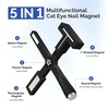 image:imageMelodySusie 5 in 1 Nail Magnet Multifunctional Cat Eye Gel Nail Polish Magnet for Nail Art Strong Magnetic Nail Polish Magnets Nail Design Tools BlackBlack