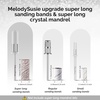 image:imageMelodySusie 50 Pcs Nail Drill Bits Super Long Sanding Bands for 665mm Mandrel Bit 180 Fine Grit Nail File for Acrylic Nails Gel Manicures and Pedicure Pink Only Sanding BandsZebra