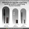 image:imageMelodySusie 50 Pcs Nail Drill Bits Super Long Sanding Bands for 665mm Mandrel Bit 180 Fine Grit Nail File for Acrylic Nails Gel Manicures and Pedicure Pink Only Sanding BandsBlack