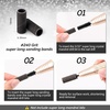 image:imageMelodySusie 50 Pcs Nail Drill Bits Super Long Sanding Bands for 665mm Mandrel Bit 180 Fine Grit Nail File for Acrylic Nails Gel Manicures and Pedicure Pink Only Sanding BandsBlack