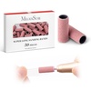 image:imageMelodySusie 50 Pcs Nail Drill Bits Super Long Sanding Bands for 665mm Mandrel Bit 180 Fine Grit Nail File for Acrylic Nails Gel Manicures and Pedicure Pink Only Sanding BandsPink