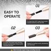 image:imageMelodySusie 50 Pcs Nail Drill Bits Super Long Sanding Bands for 665mm Mandrel Bit 180 Fine Grit Nail File for Acrylic Nails Gel Manicures and Pedicure Pink Only Sanding BandsBlack