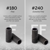image:imageMelodySusie 50 Pcs Nail Drill Bits Super Long Sanding Bands for 665mm Mandrel Bit 180 Fine Grit Nail File for Acrylic Nails Gel Manicures and Pedicure Pink Only Sanding BandsBlack