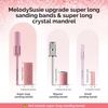 image:imageMelodySusie 50 Pcs Nail Drill Bits Super Long Sanding Bands for 665mm Mandrel Bit 180 Fine Grit Nail File for Acrylic Nails Gel Manicures and Pedicure Pink Only Sanding BandsRose Pink