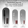 image:imageMelodySusie 50 Pcs Nail Drill Bits Super Long Sanding Bands with 665mm Crystal Mandrel Bit 120 Medium Grit Nail File for Acrylic Nails Gel Manicures and Pedicure BlackBlack