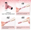 image:imageMelodySusie 50 Pcs Nail Drill Bits Super Long Sanding Bands with 665mm Crystal Mandrel Bit 120 Medium Grit Nail File for Acrylic Nails Gel Manicures and Pedicure BlackPink