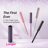 image:imageMelodySusie 50 Pcs Nail Drill Bits Super Long Small Sanding Bands with 31mm Crystal Mandrel Bit 240 Extreme Fine Grit Nail File for Acrylic Nails Gel Manicures and Pedicure BlackPurple
