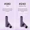 image:imageMelodySusie 50 Pcs Nail Drill Bits Super Long Small Sanding Bands with 31mm Crystal Mandrel Bit 240 Extreme Fine Grit Nail File for Acrylic Nails Gel Manicures and Pedicure BlackPurple